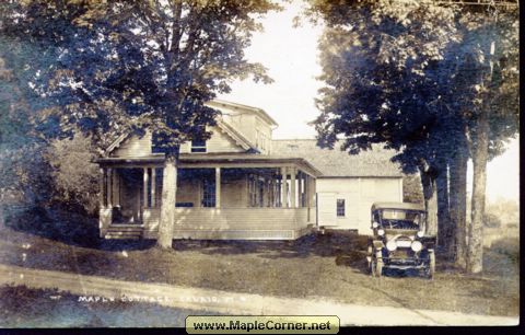 that's a Model T Ford in the driveway